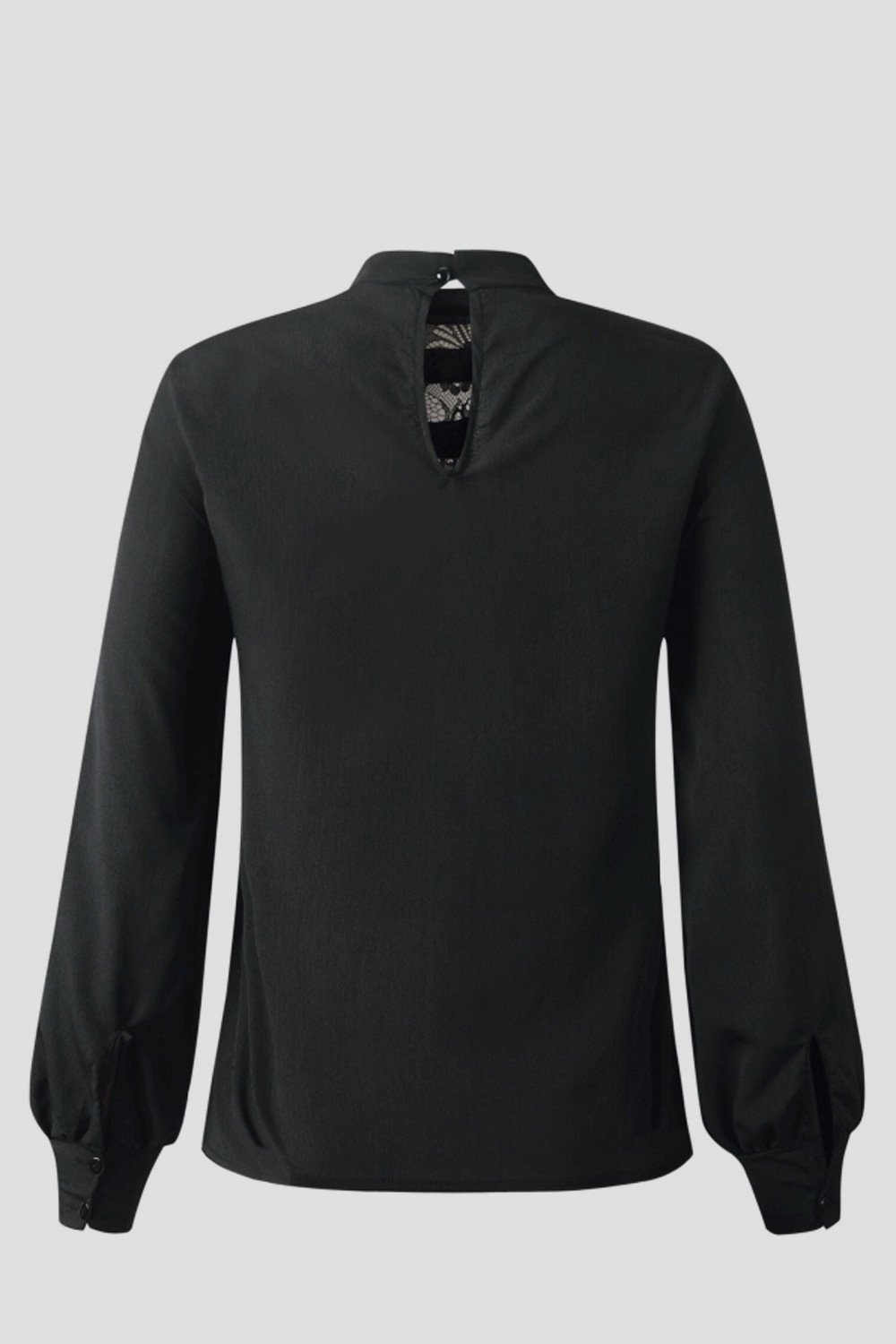 Round Neck Lace Stitched Shirt