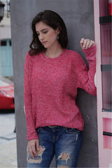 Shape of The Heart Knit Pullover