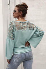 Single Breasted Front Knot Shirt