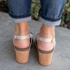 Vintage Wedge Sandal Shoes