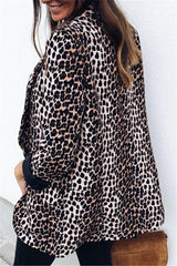 Virgin Forest Animal Pattern Cardigan - Leopard